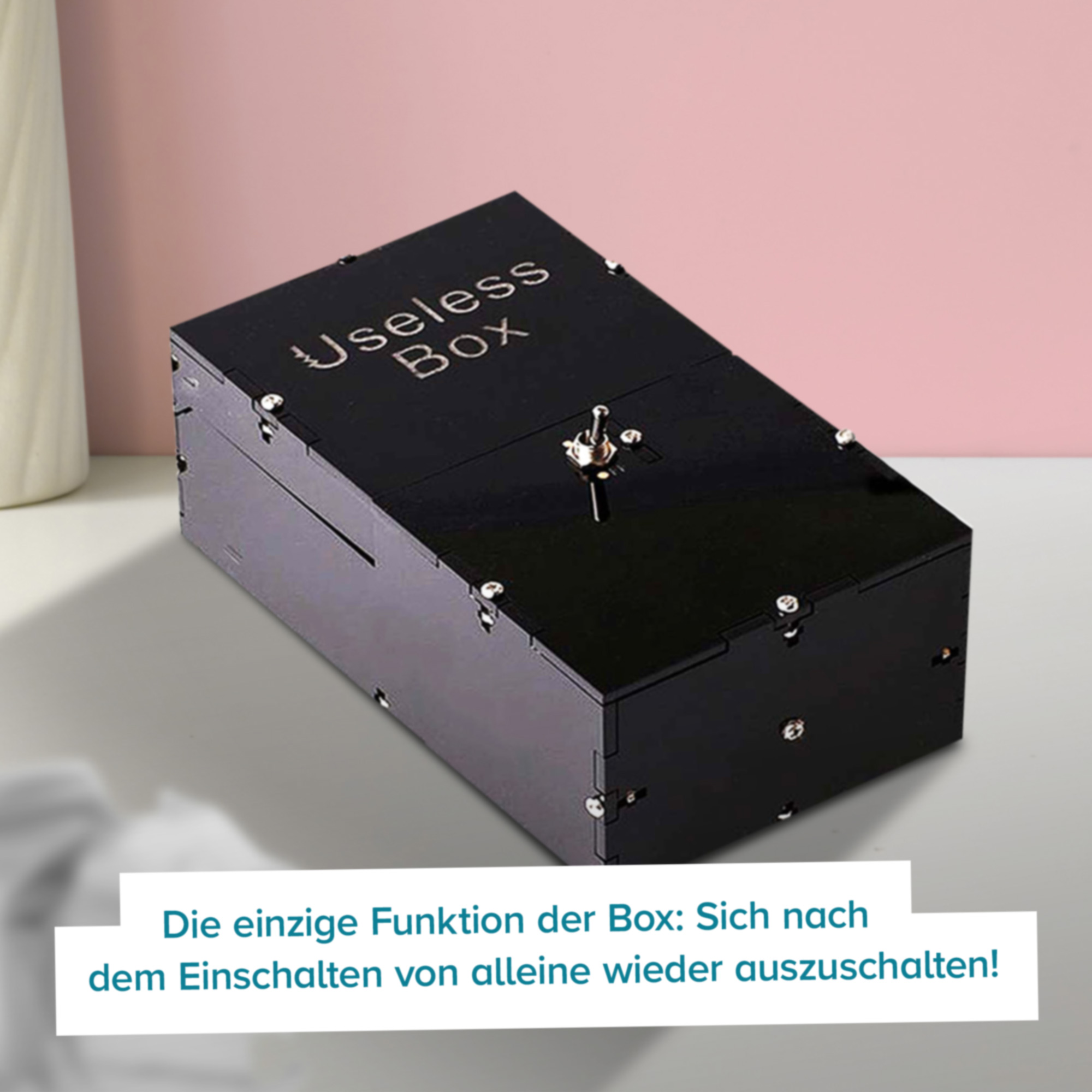 Useless Box - Scherzartikel zum Ausrasten