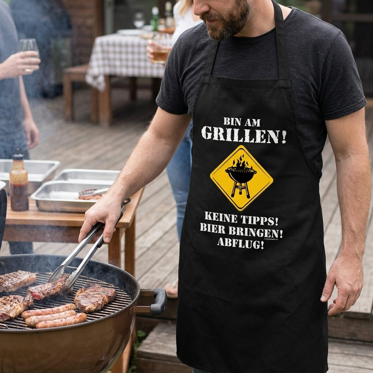 Grillschürze