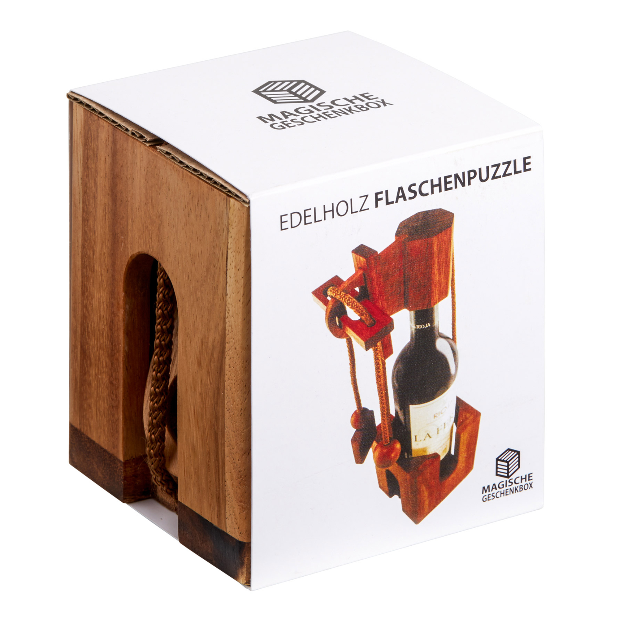 Edelholz Flaschenpuzzle