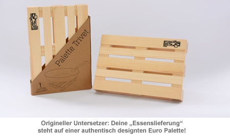Holz Untersetzer - Euro Palette 1344 - 1
