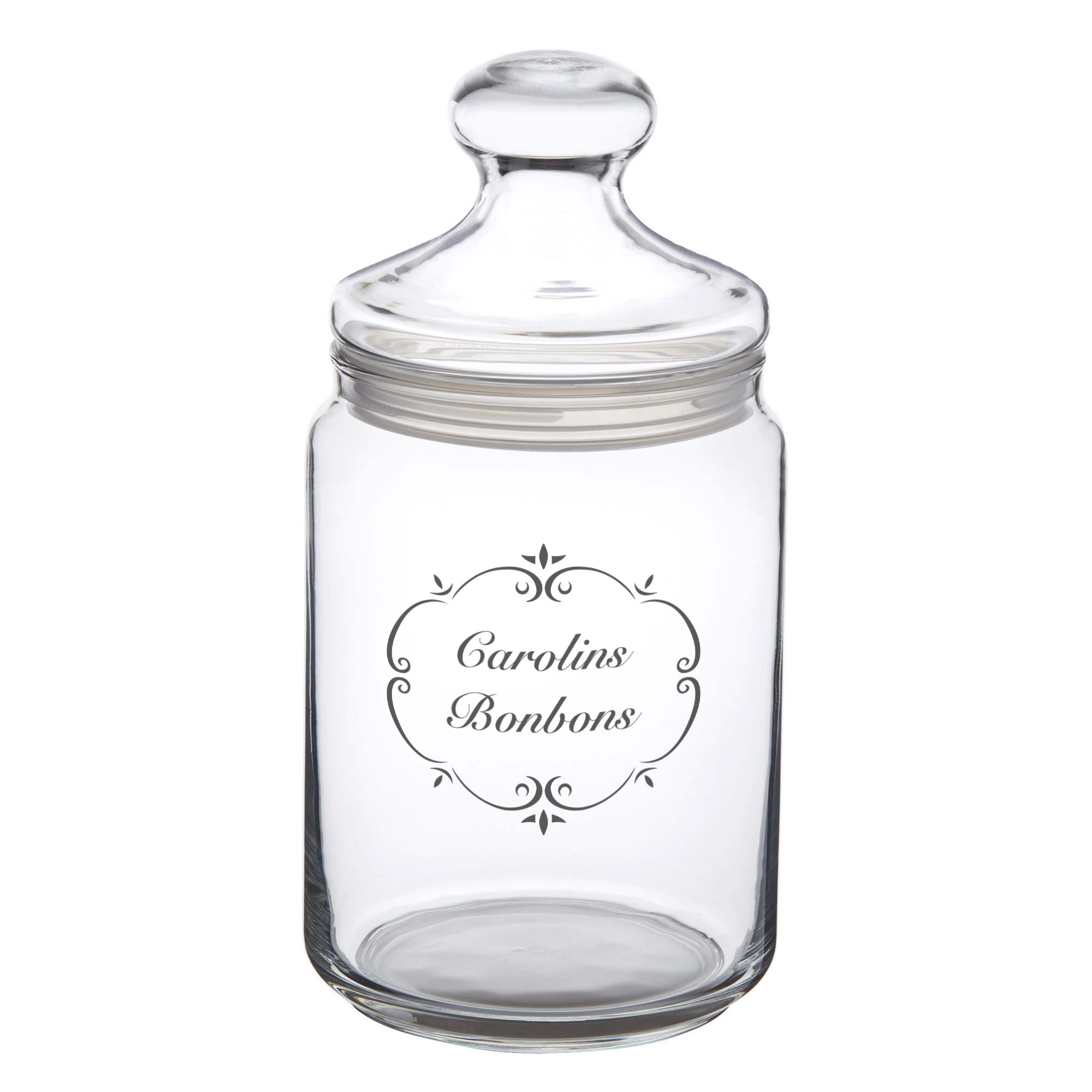 Bonbonglas mit Gravur - Frauen Bonbonglas mit Gravur - Frauen