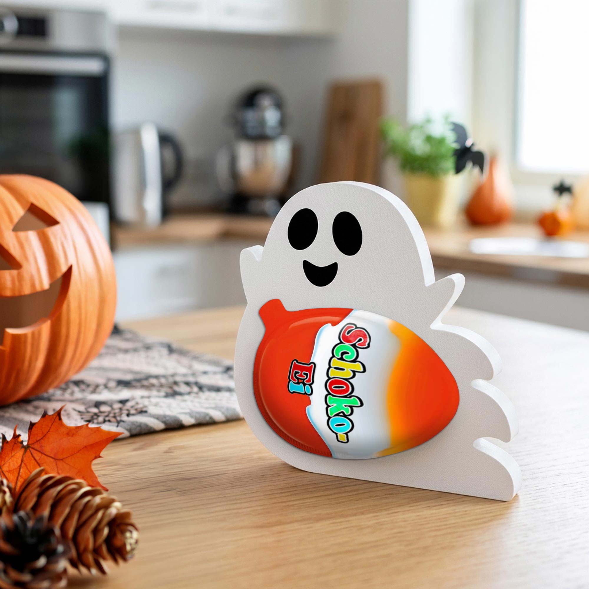 Monster Ü-Ei Halter zu Halloween Bunt - 3er Set Monster Ü-Ei Halter zu Halloween Bunt - 3er Set