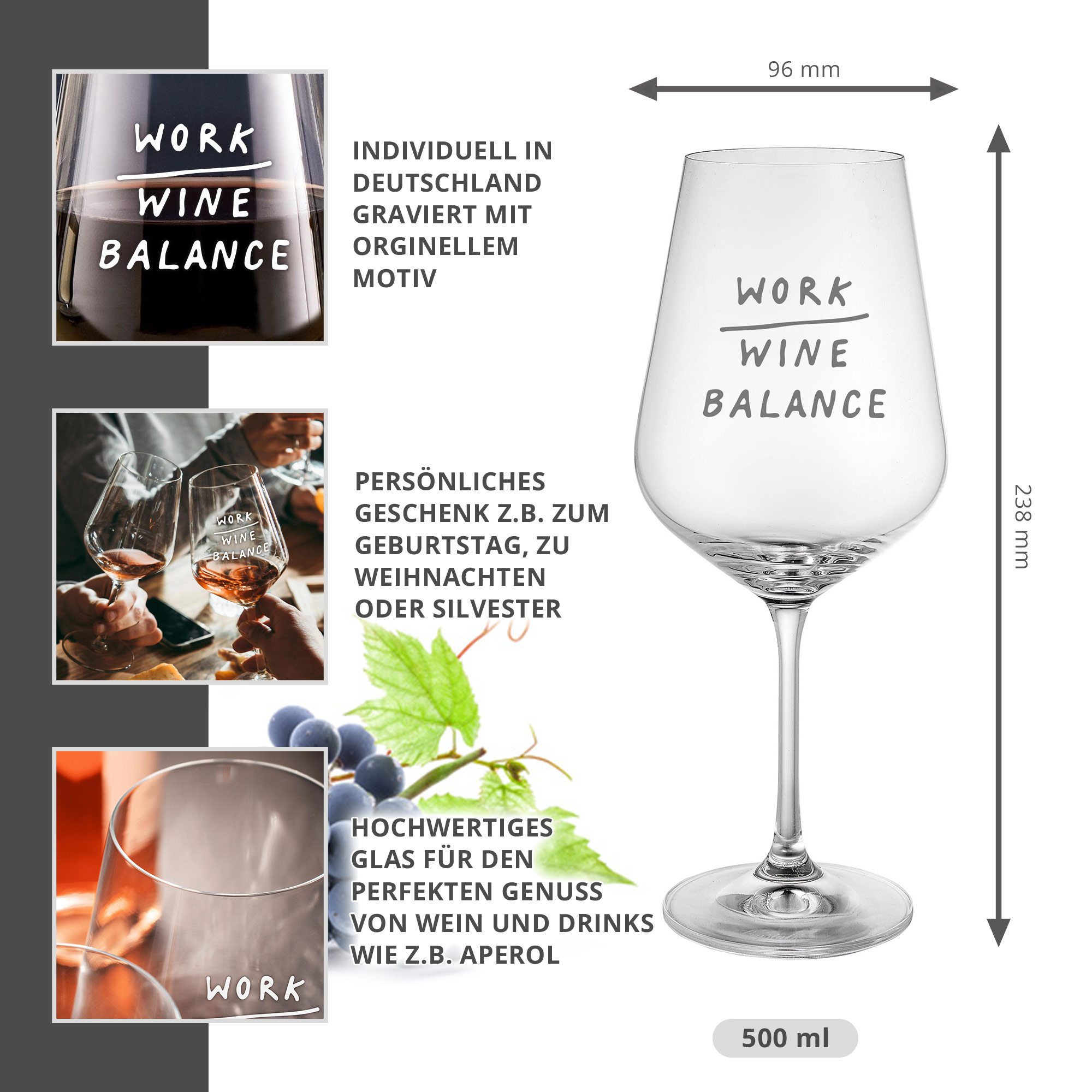 Weinglas - Work Wine Balance - Standard