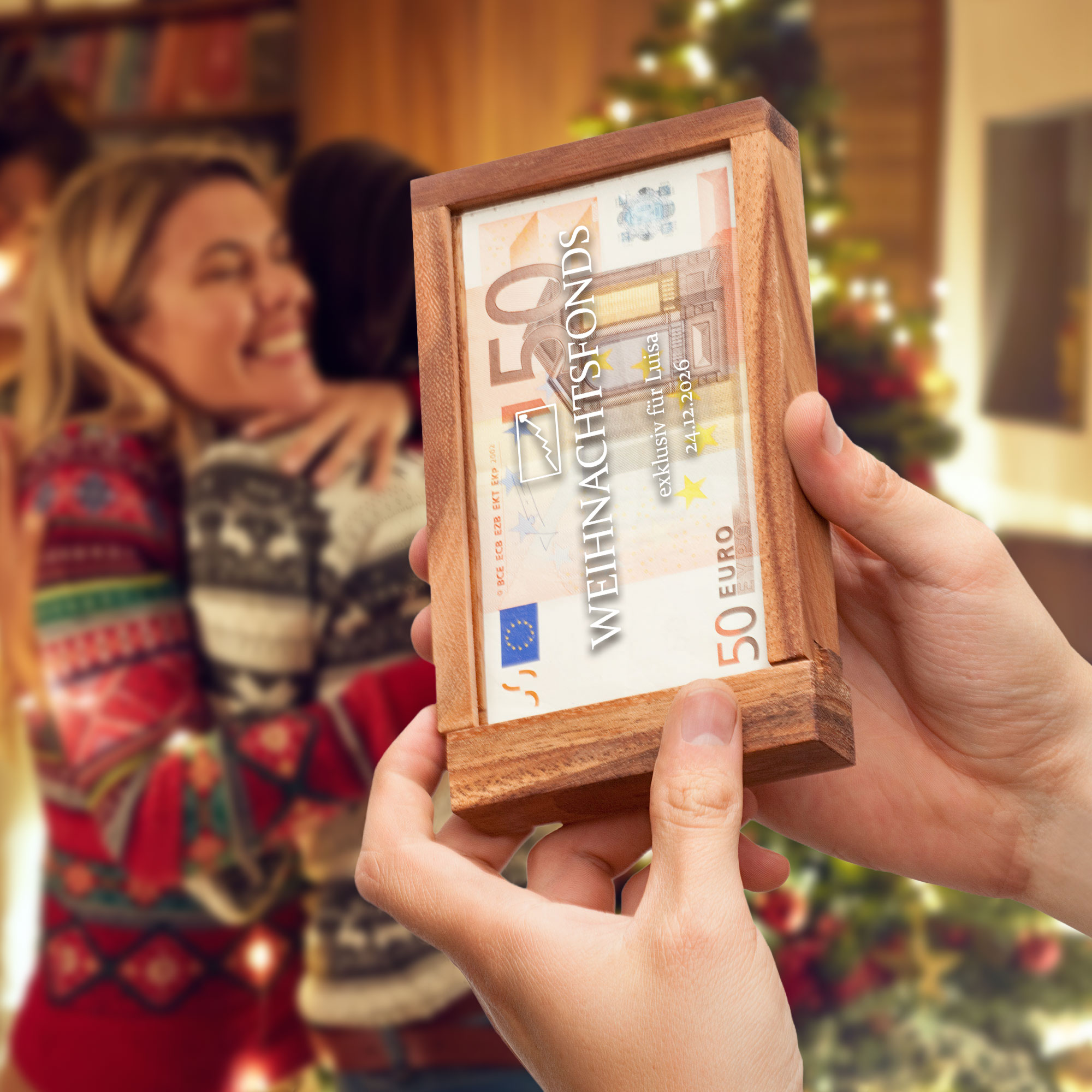 Magische Geldgeschenkbox - Weihnachtsfonds Magische Geldgeschenkbox - Weihnachtsfonds