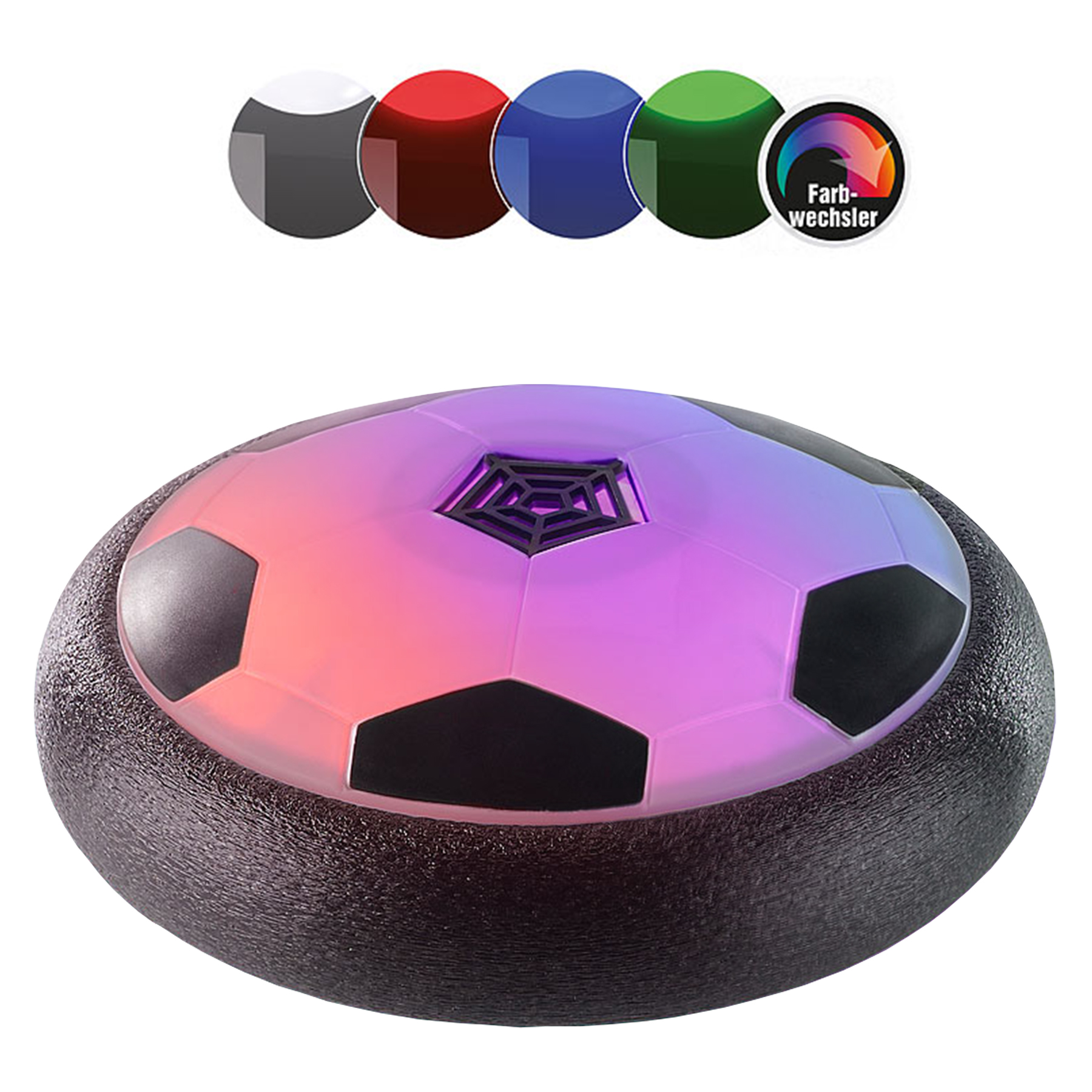 Luftkissen Fußball mit LED-Farbwechsel 3883 - 2