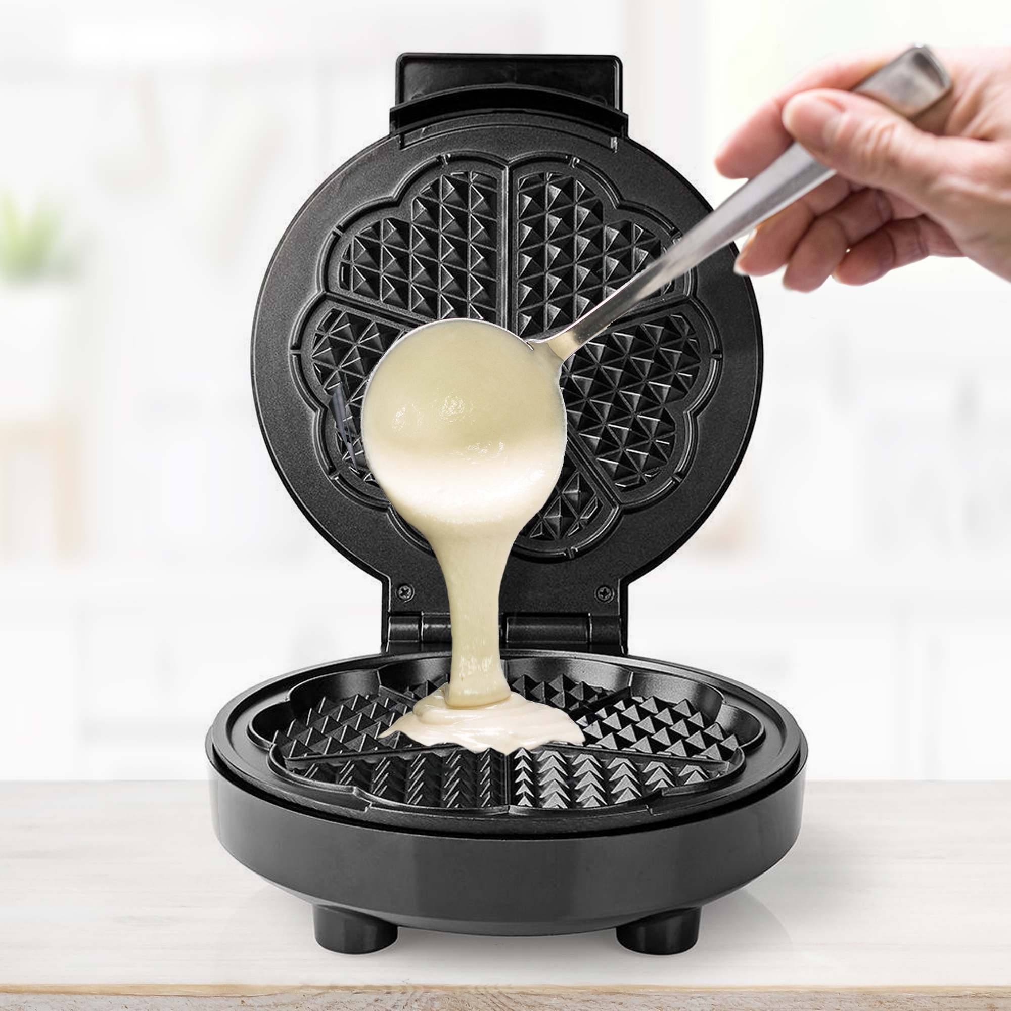 Waffeleisen für Herzwaffeln 2138-MZ - 2