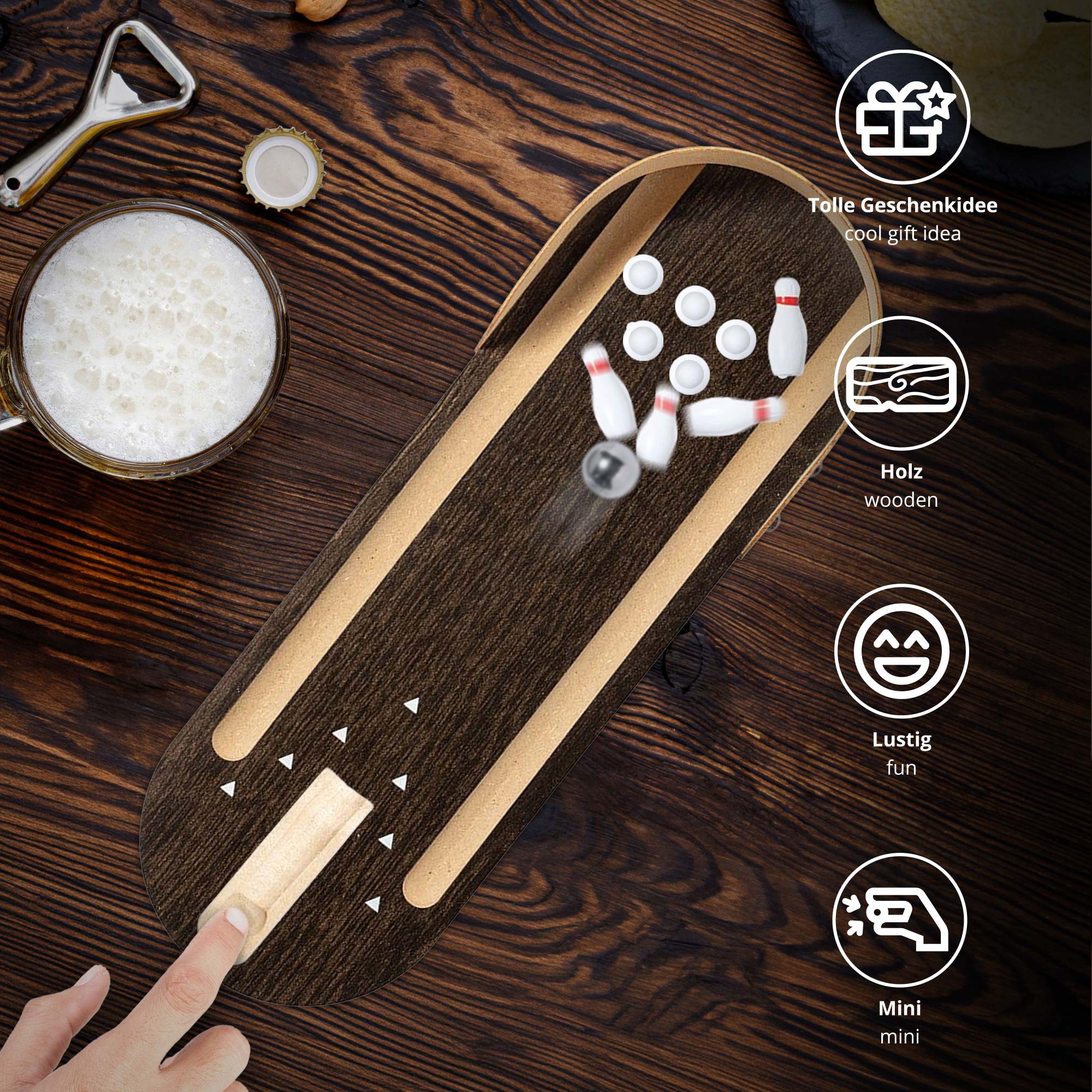 Mini Bowling Bahn Set Mini Bowling Bahn Set