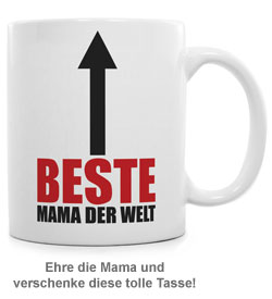 Tasse - Beste Mama auf der Welt 1185 - 1