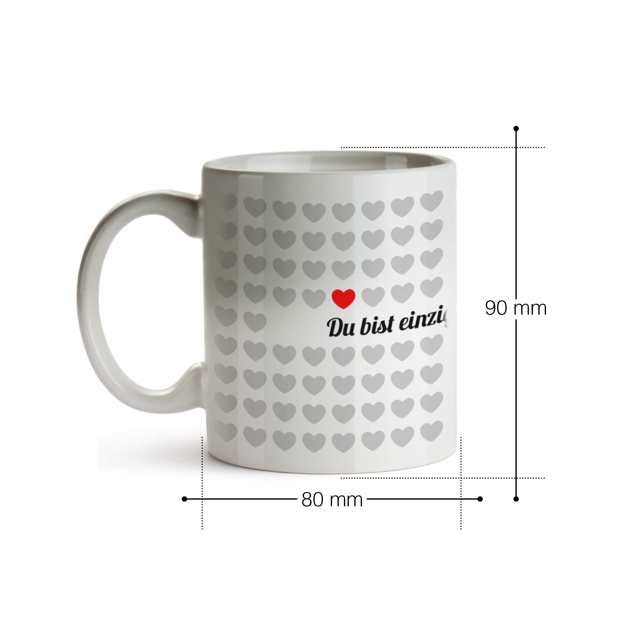 1000 Herzen - Tasse