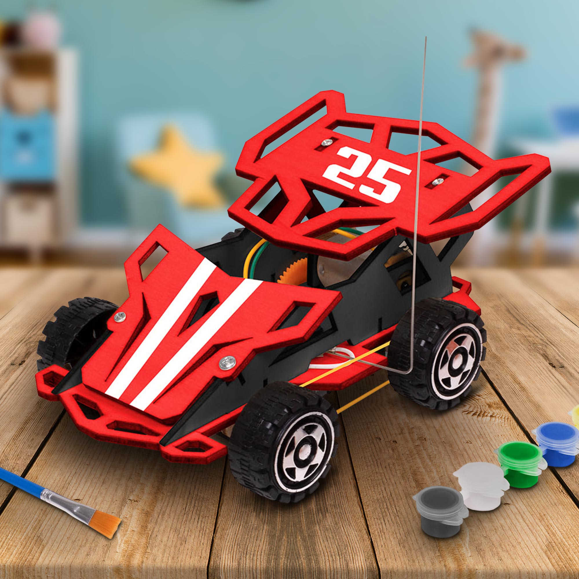 Build Your Own - Ferngesteuertes Rennauto Build Your Own - Ferngesteuertes Rennauto