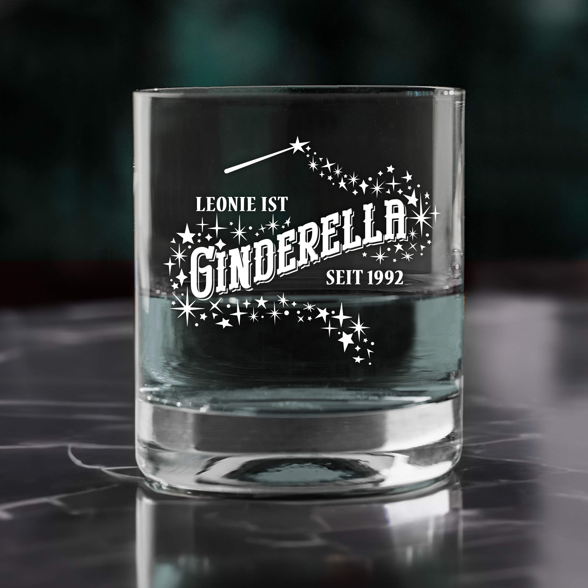 Ginglas Tumbler mit Gravur - Ginderella