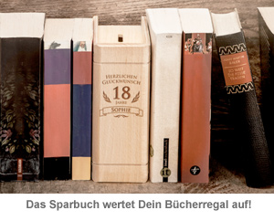 Personalisiertes Sparbuch zum Geburtstag 2179 - 1