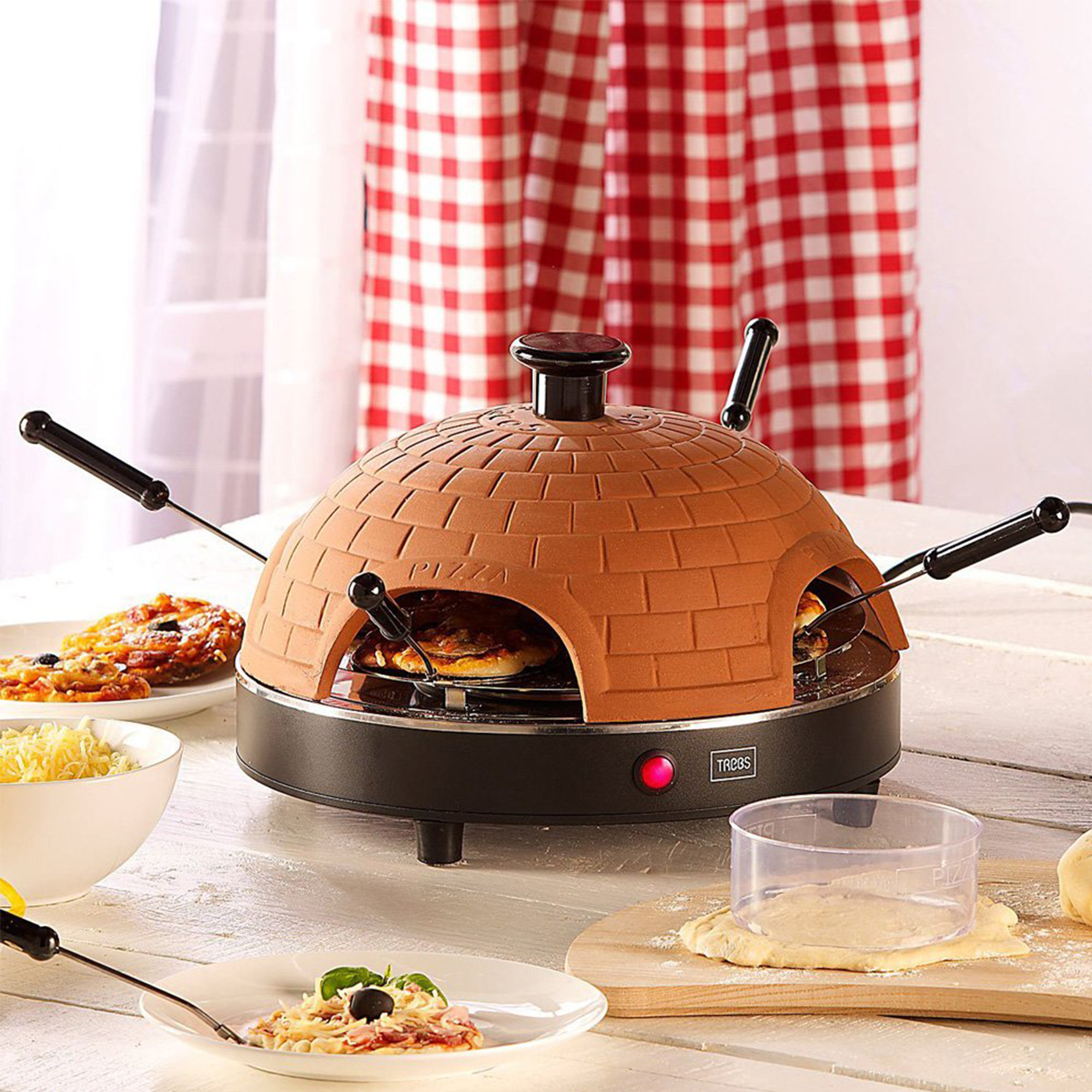 Mini Pizza Stein-Ofen 1327 Mini Pizza Stein-Ofen 1327