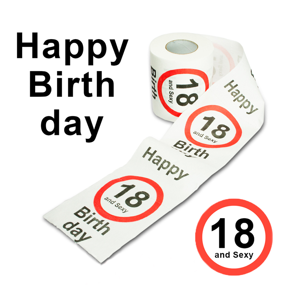 Toilettenpapier zum 18. Geburtstag 1215