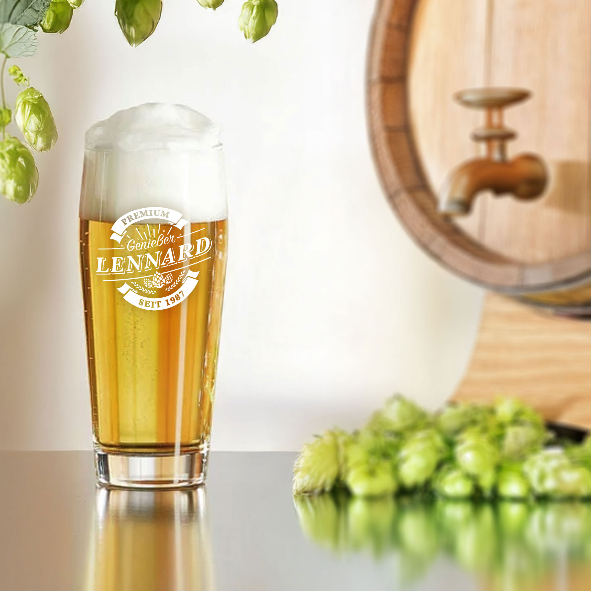 Willibecher mit Gravur - Premium Genießer