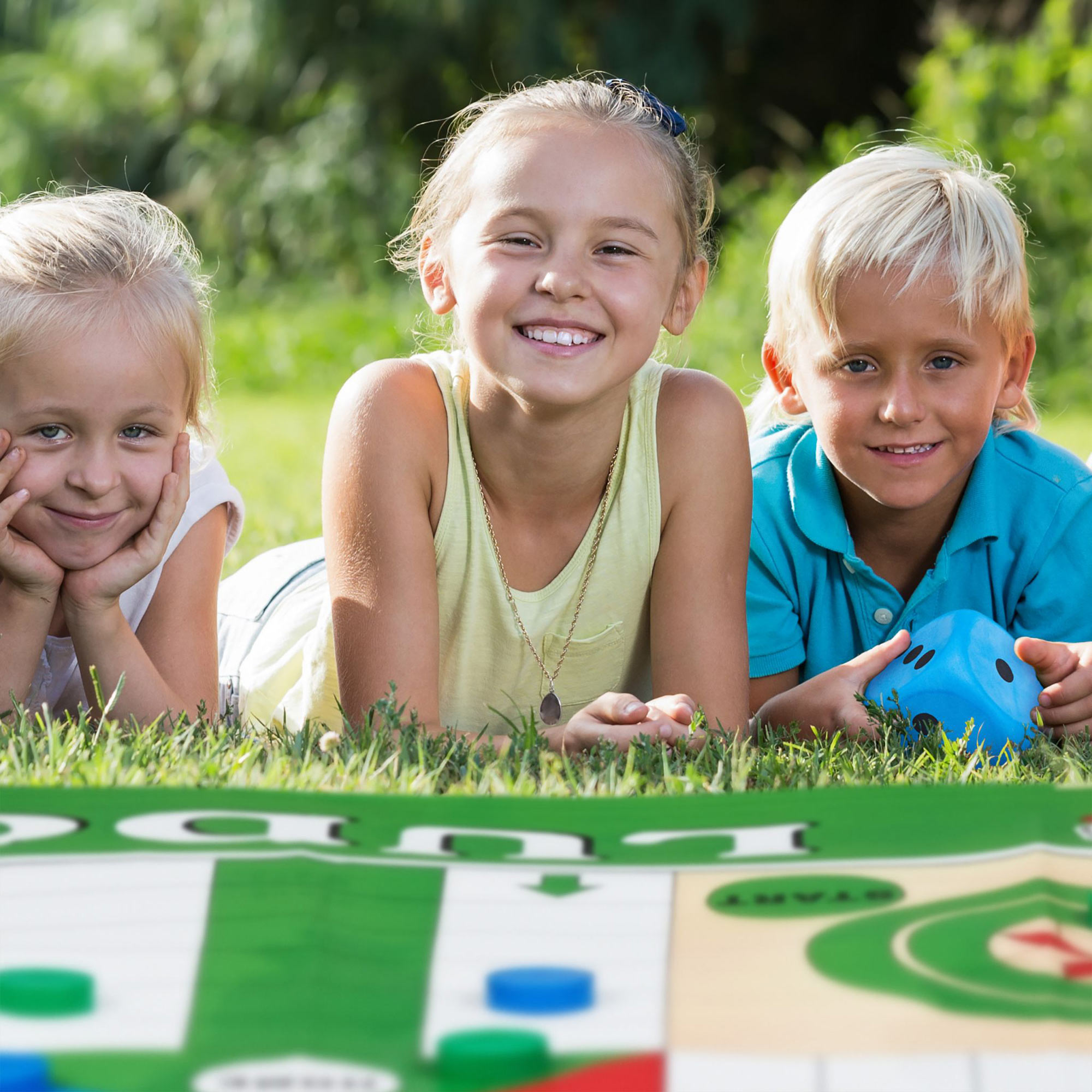 XXL Garten Ludo - Outdoor Gesellschaftsspiel