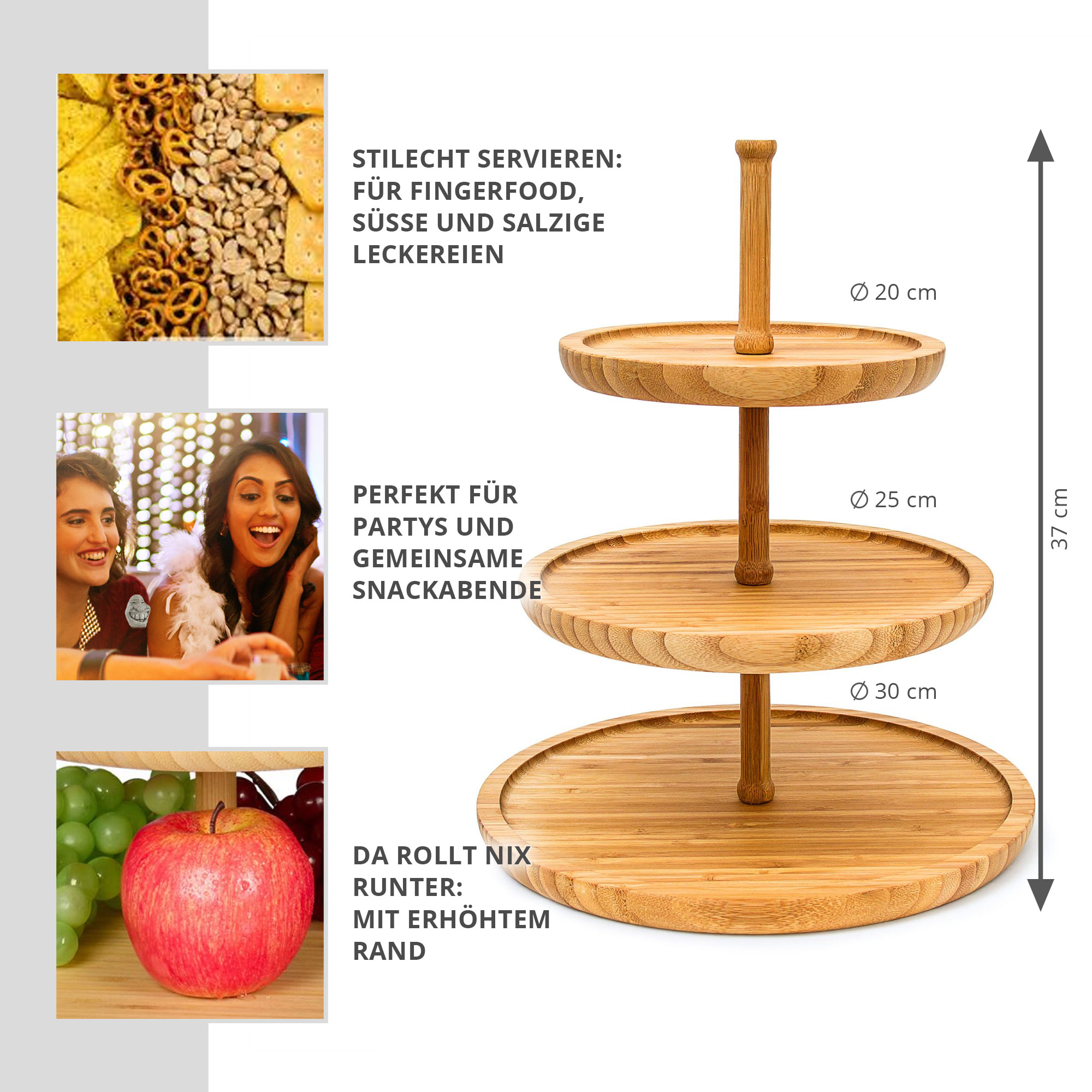 Design Etagere - 3 stöckig