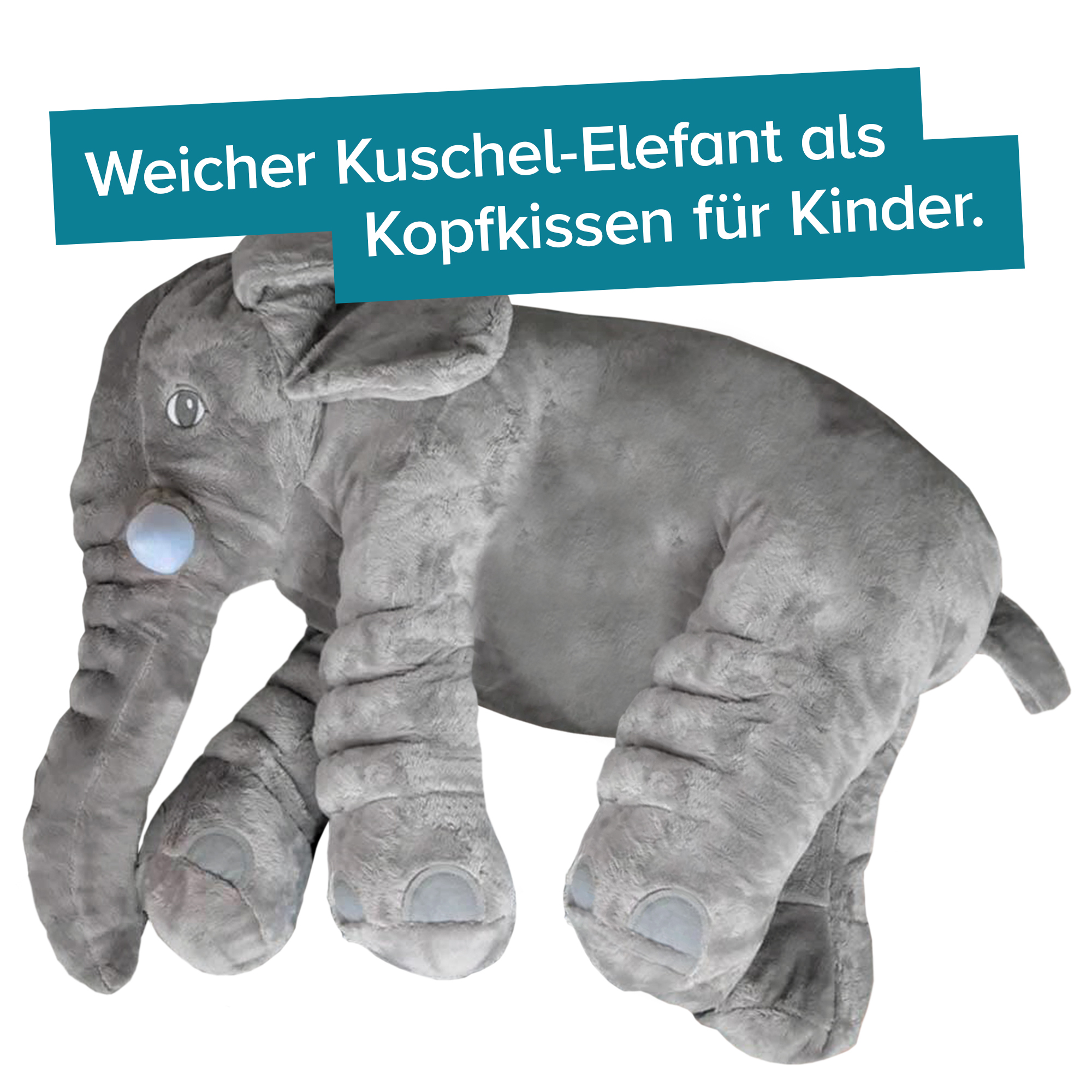Baby Kuschelkissen - Elefant