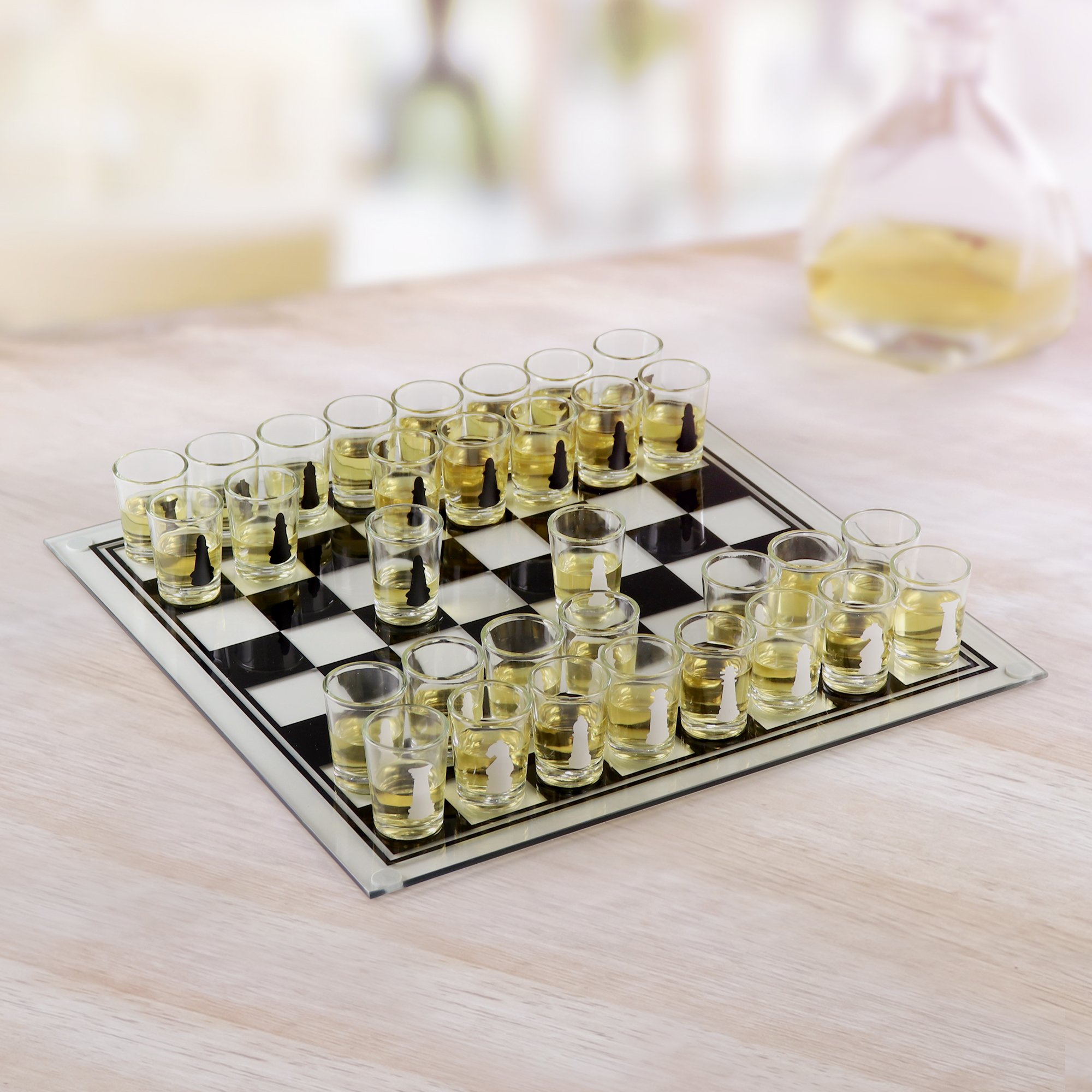 Schnapsgläser Schach - Trinkspiel 0567 - 5