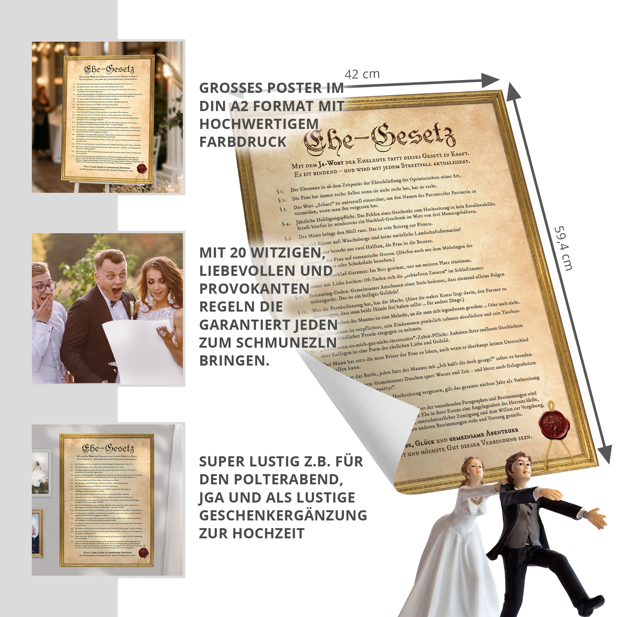 Ehegesetz Poster XXL - Historisch