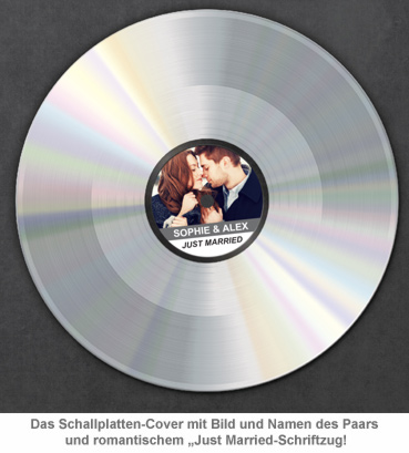 Silberne Schallplatte - Hochzeitsbild 2116 - 3