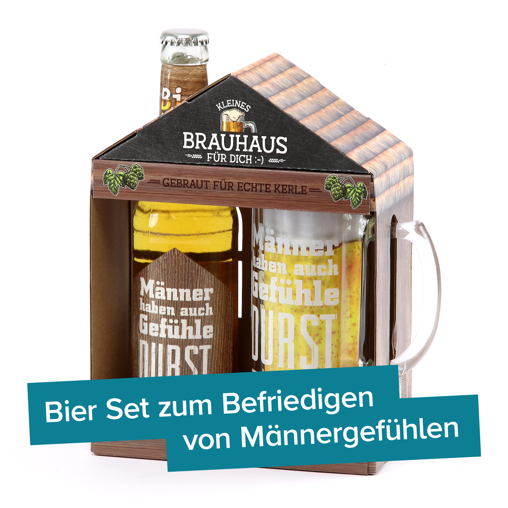 Kleines Brauhaus - Bierset für Männer mit Gefühlen 3974 - 5