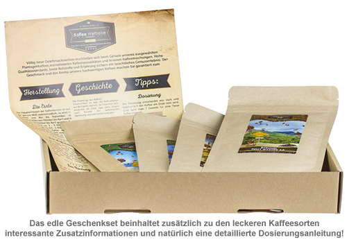 Kaffee Weltreise Geschenkbox 3094 - 1