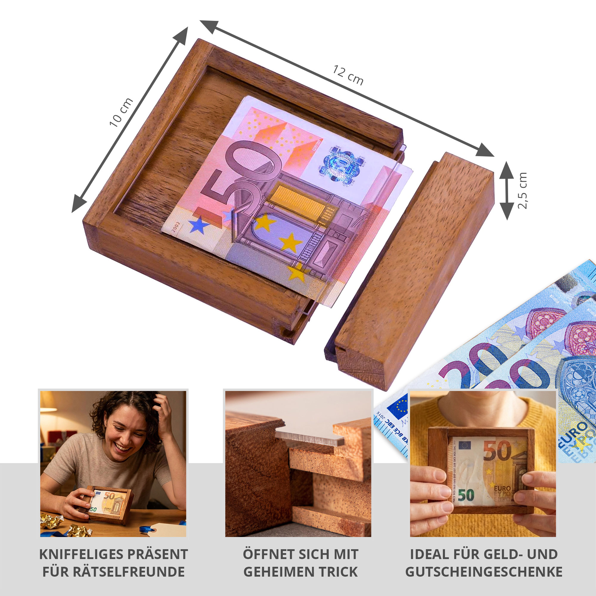 Magische Geldgeschenkbox - Kompakt Magische Geldgeschenkbox - Kompakt