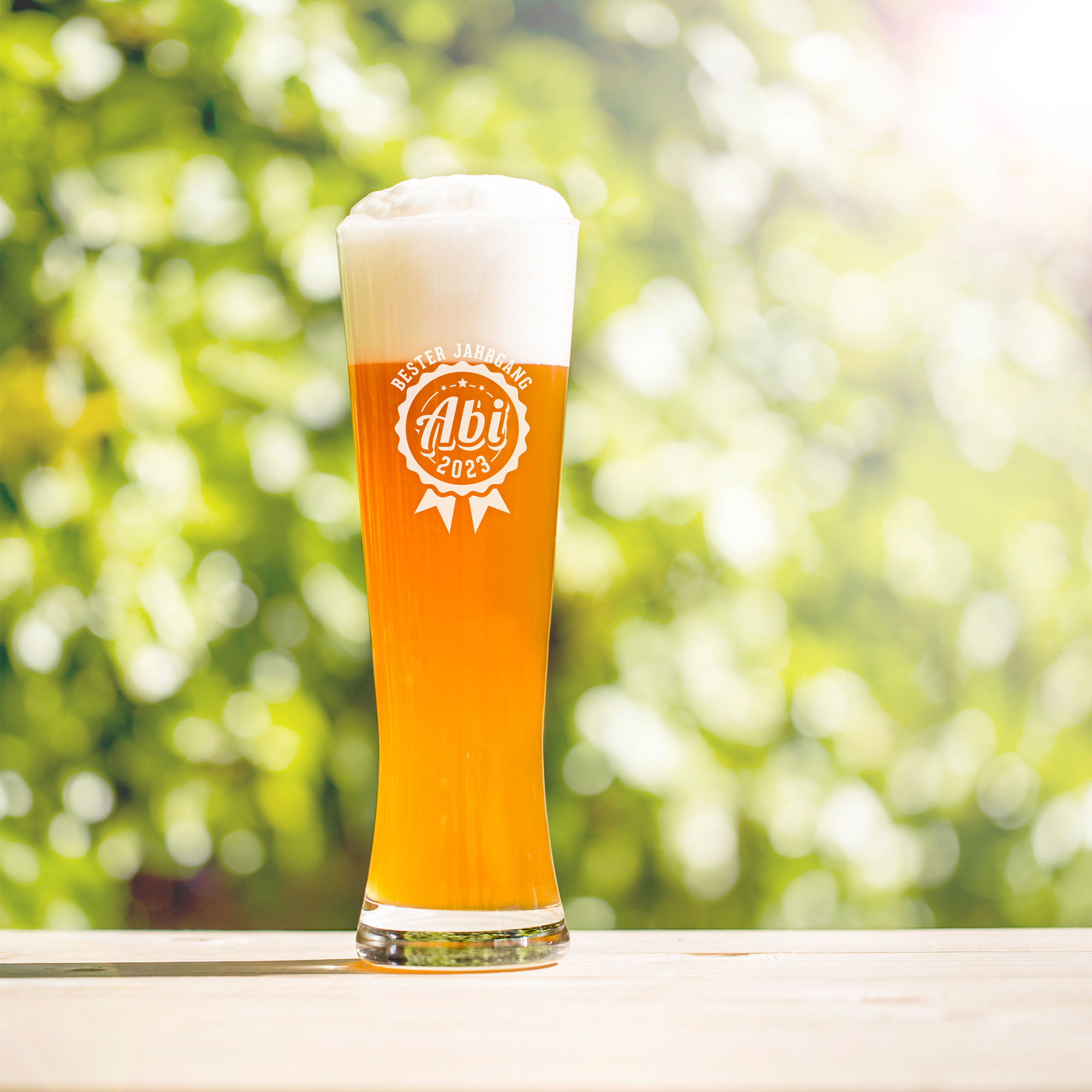Weizenbierglas - Abitur - Bester Jahrgang - Standard
