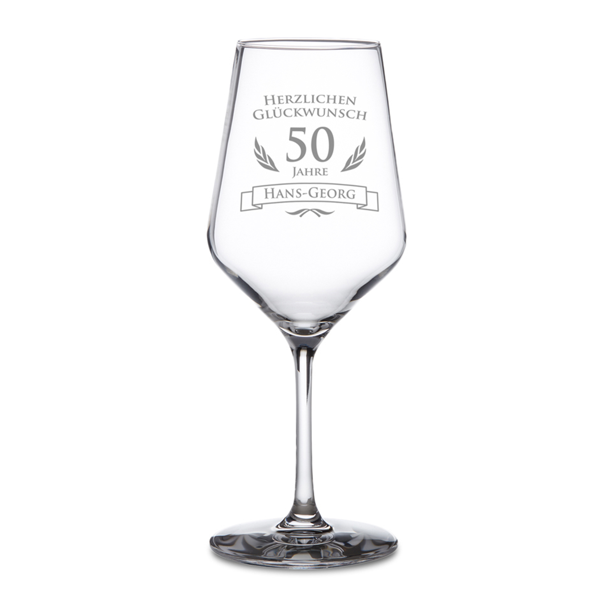 Weißweinglas zum 50. Geburtstag 2199 - 1
