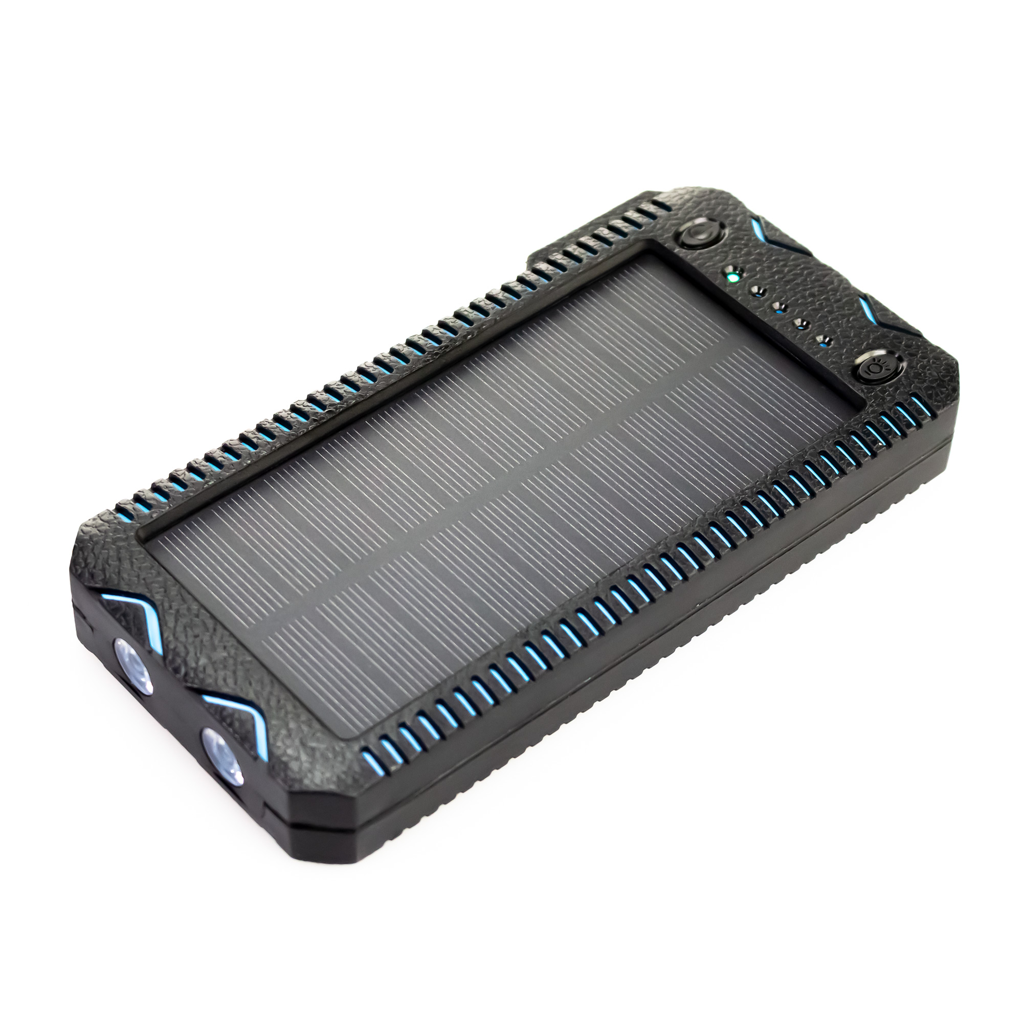 Solar Powerbank mit Taschenlampe
