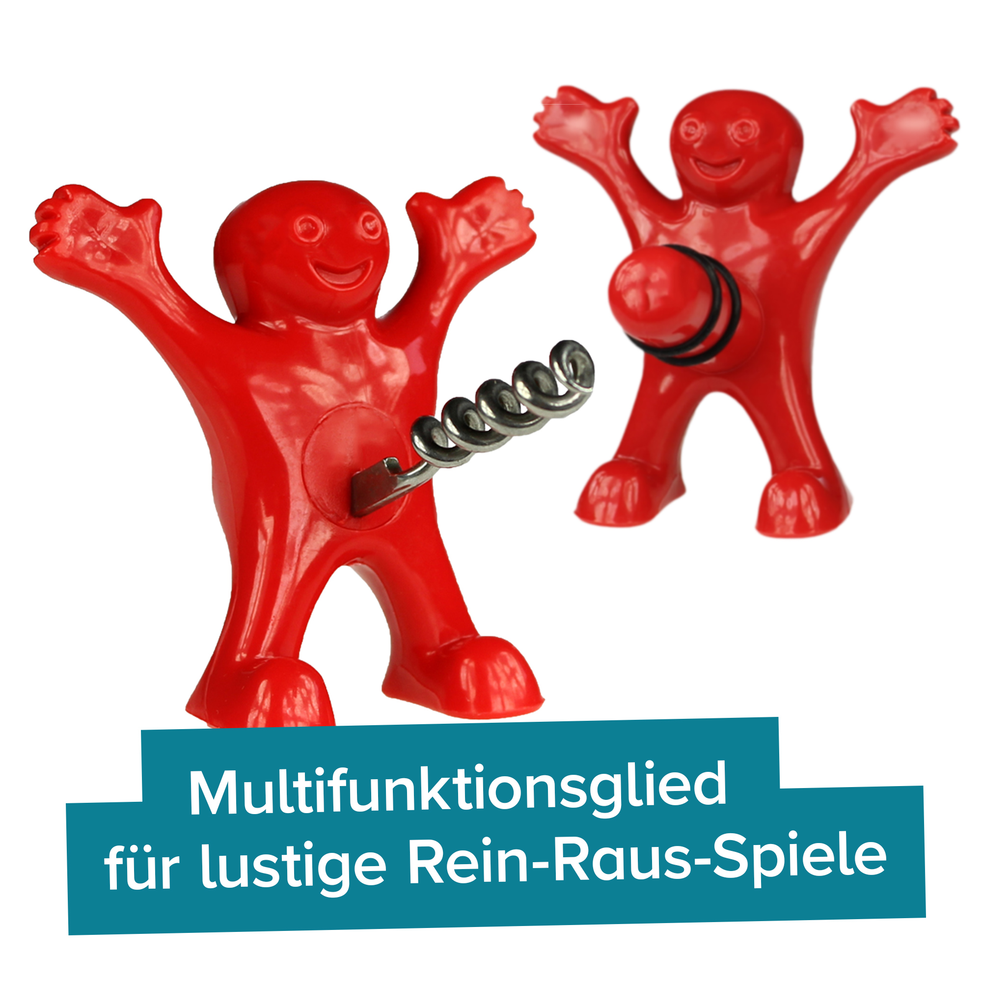 Korkenzieher und Flaschenverschluss Penis - 2er Set 4145 - 4