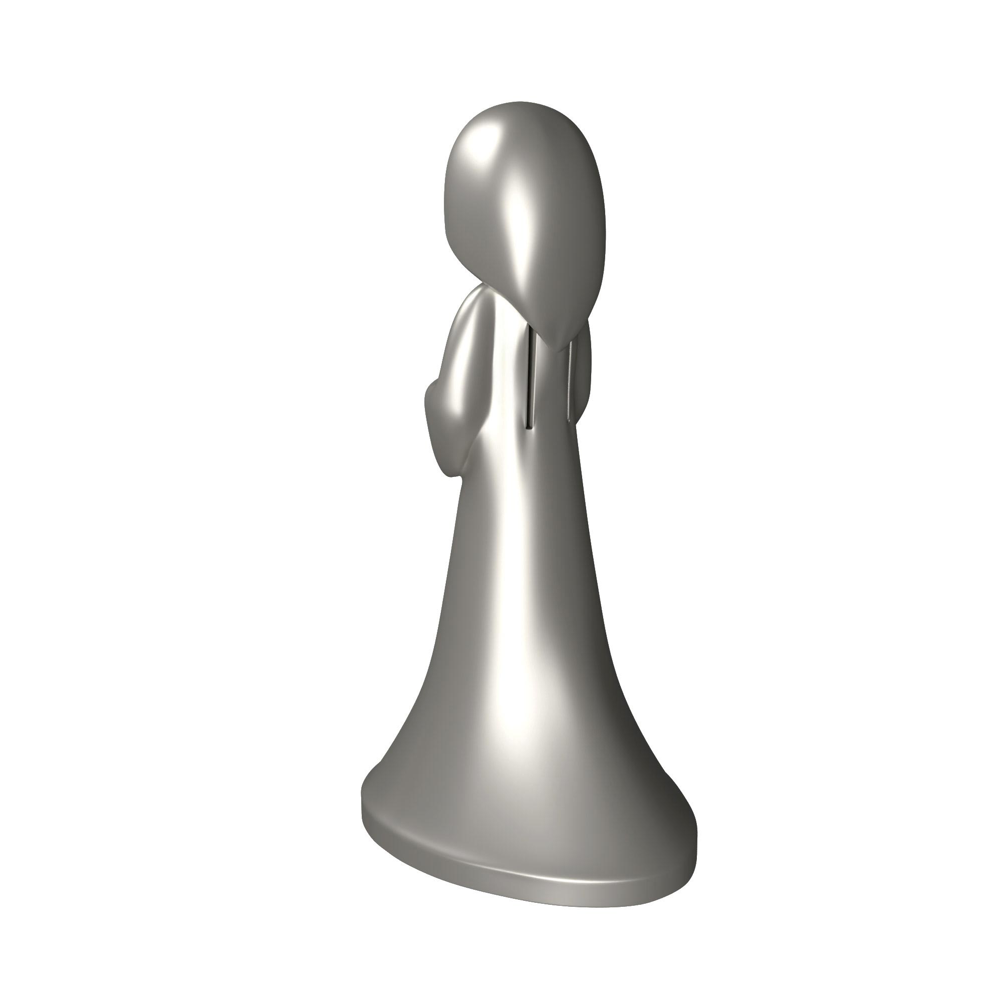 Schutzengel der Freude - Geldgeschenk Engel Silber