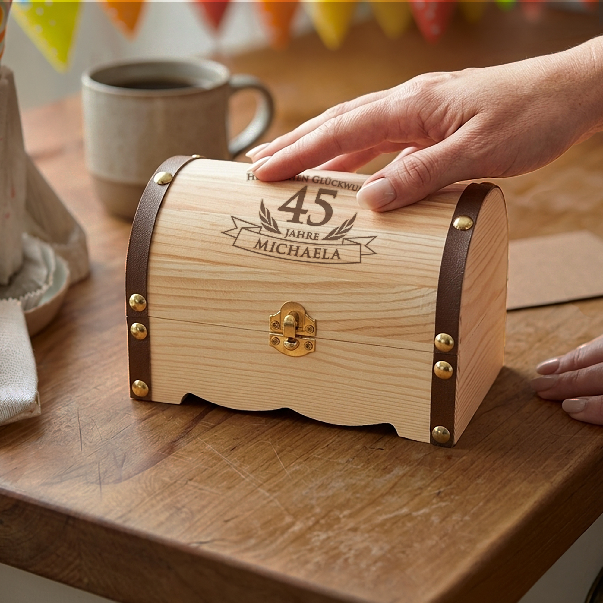 Geld Schatzkiste zum Geburtstag Geld Schatzkiste zum Geburtstag