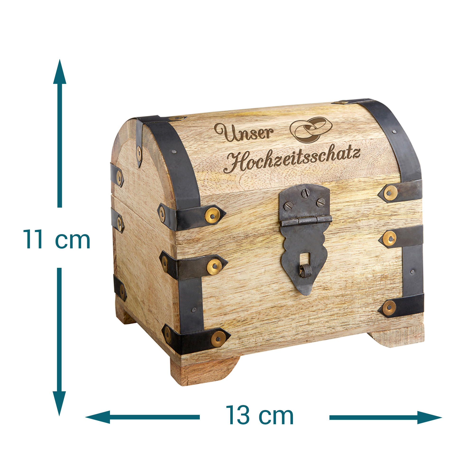 Geld Schatztruhe - Hochzeitsschatz 4157 - 8
