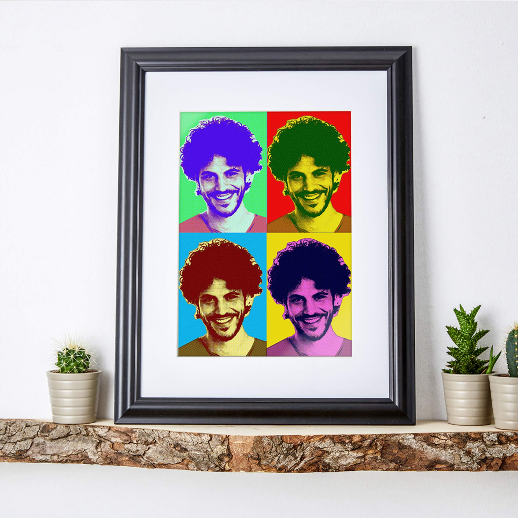 Personalisiertes Pop-Art Bild - Portrait