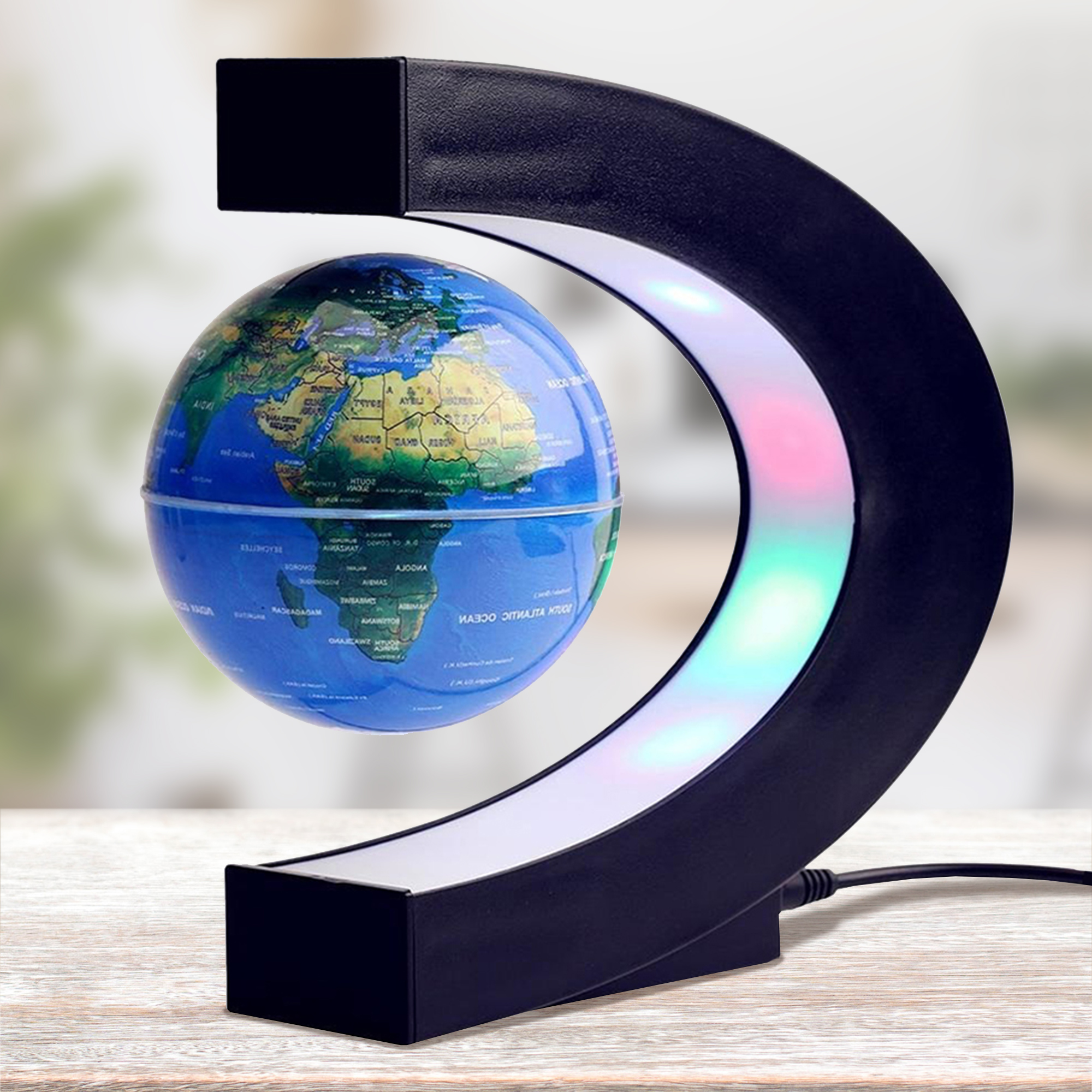 Schwebender Globus mit LED Beleuchtung 3187 Schwebender Globus mit LED Beleuchtung 3187