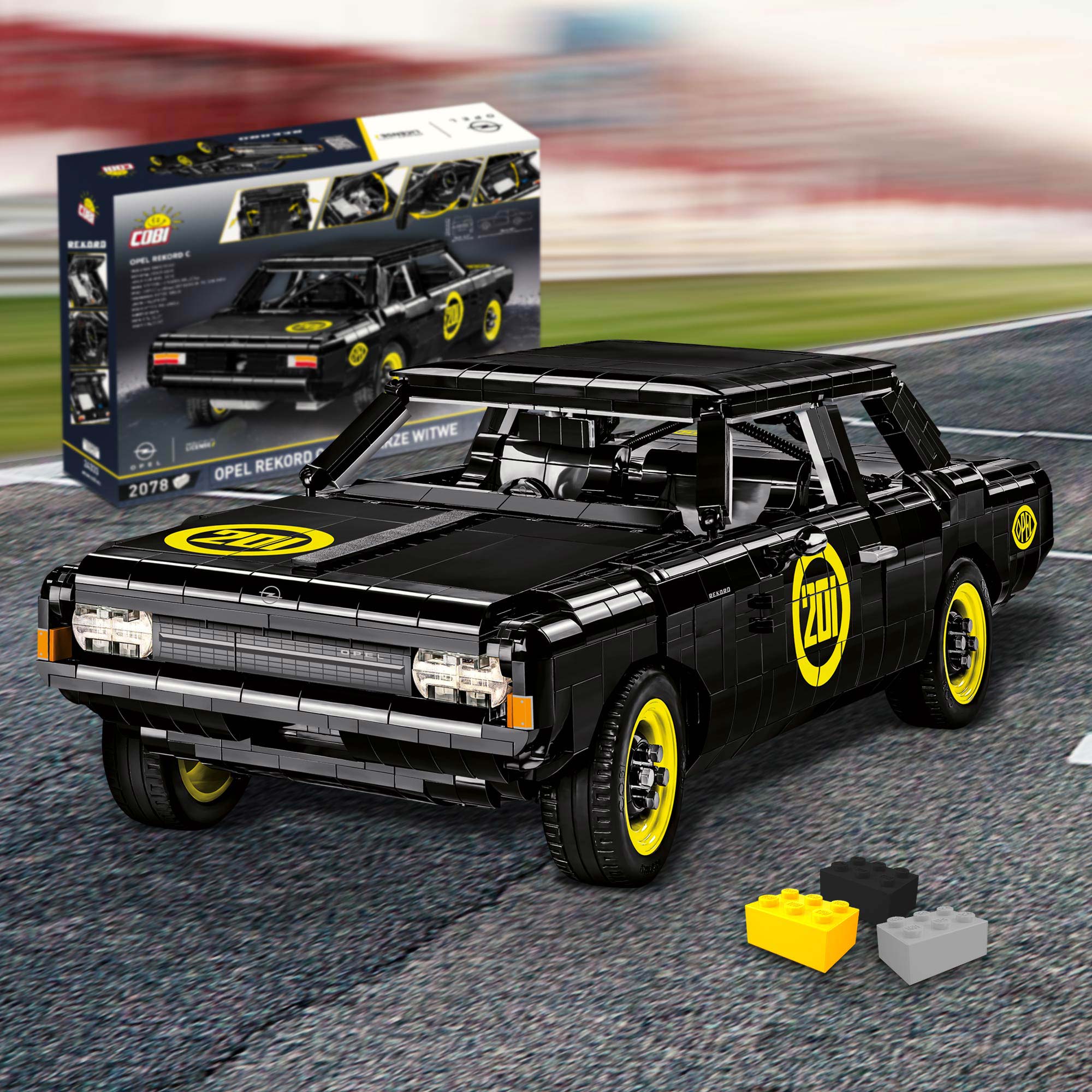Opel Rekord C - Cobi Klemmbausteine 1006-DH-0000 Opel Rekord C - Cobi Klemmbausteine 1006-DH-0000