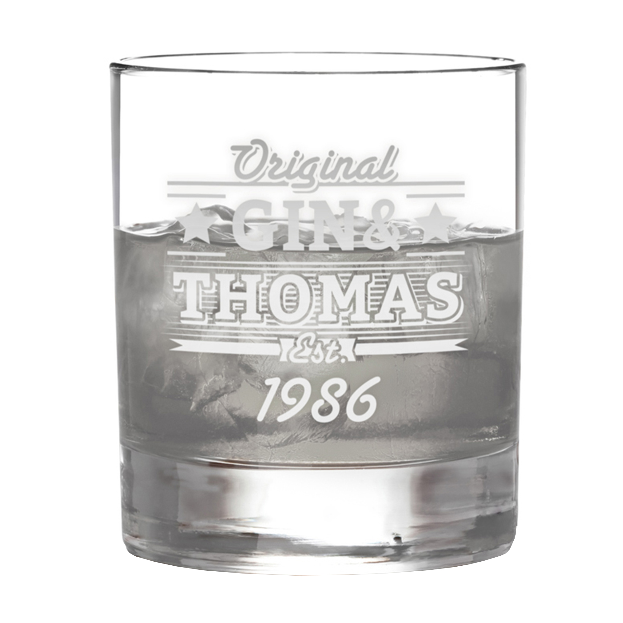 Ginglas Tumbler zum Geburtstag 4136 - 7