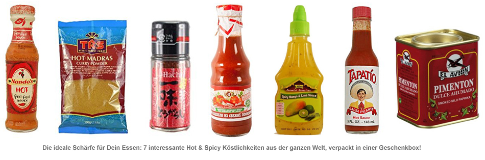 Hot and Spicy Geschenkbox - Spice Up Your Life 2464 - 1