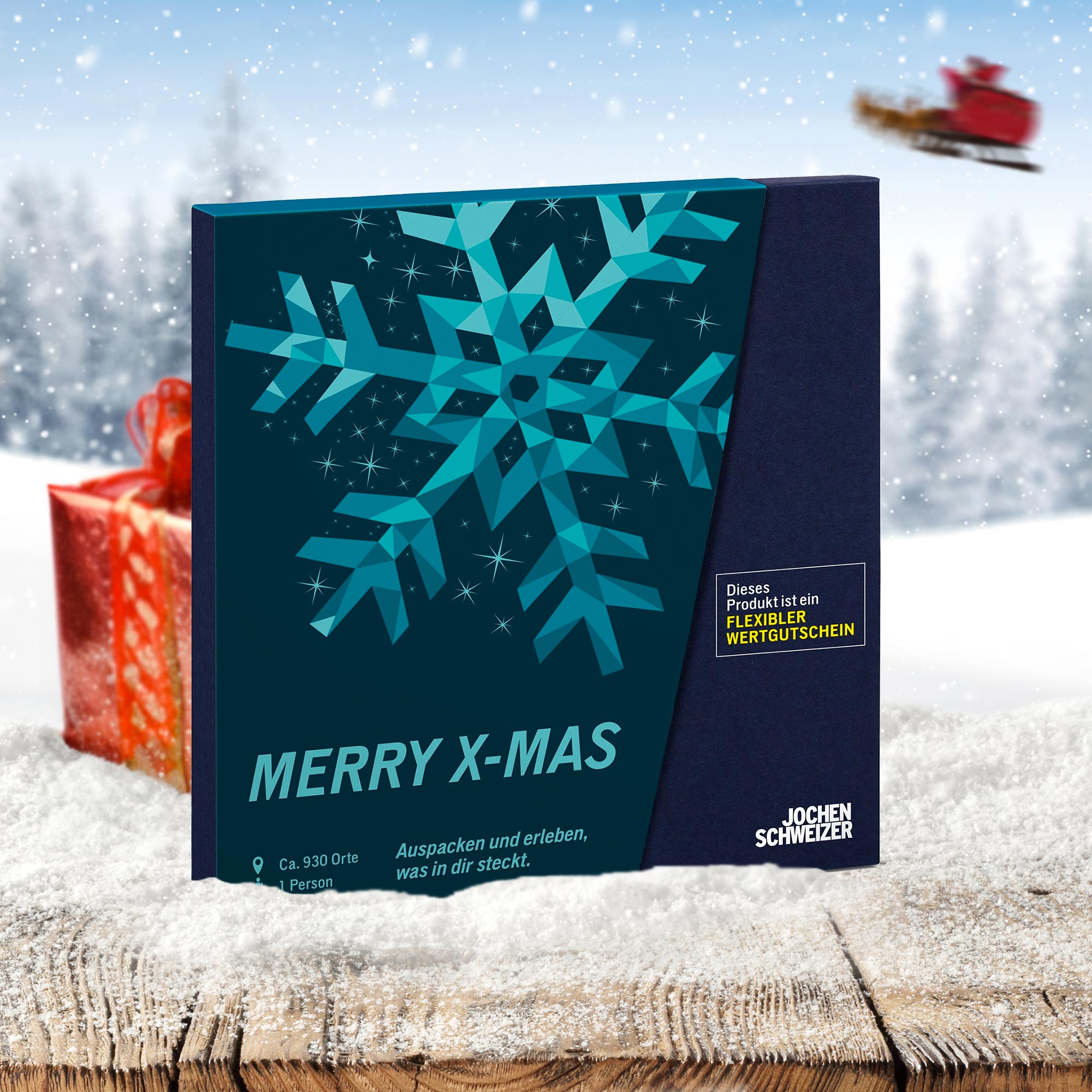 Geschenkbox Merry X-Mas - JS Geschenkbox Merry X-Mas - JS