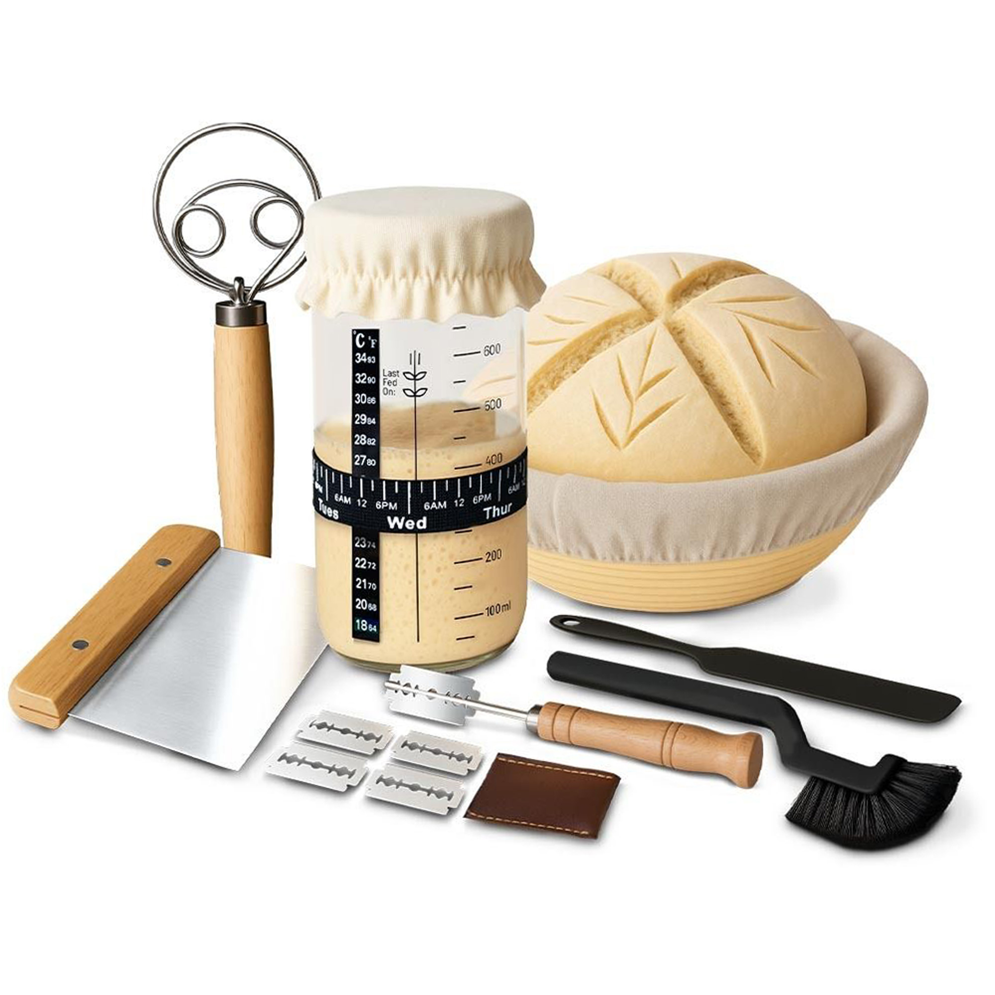 Sauerteig Brot backen - Starter Kit Sauerteig Brot backen - Starter Kit