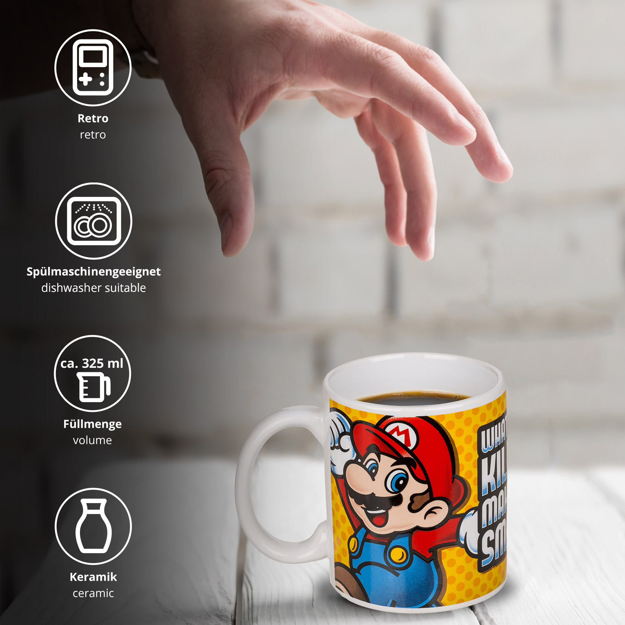 Super Mario Tasse - What doesn't kill you