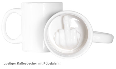 Mittelfinger Tasse 2054 - 2