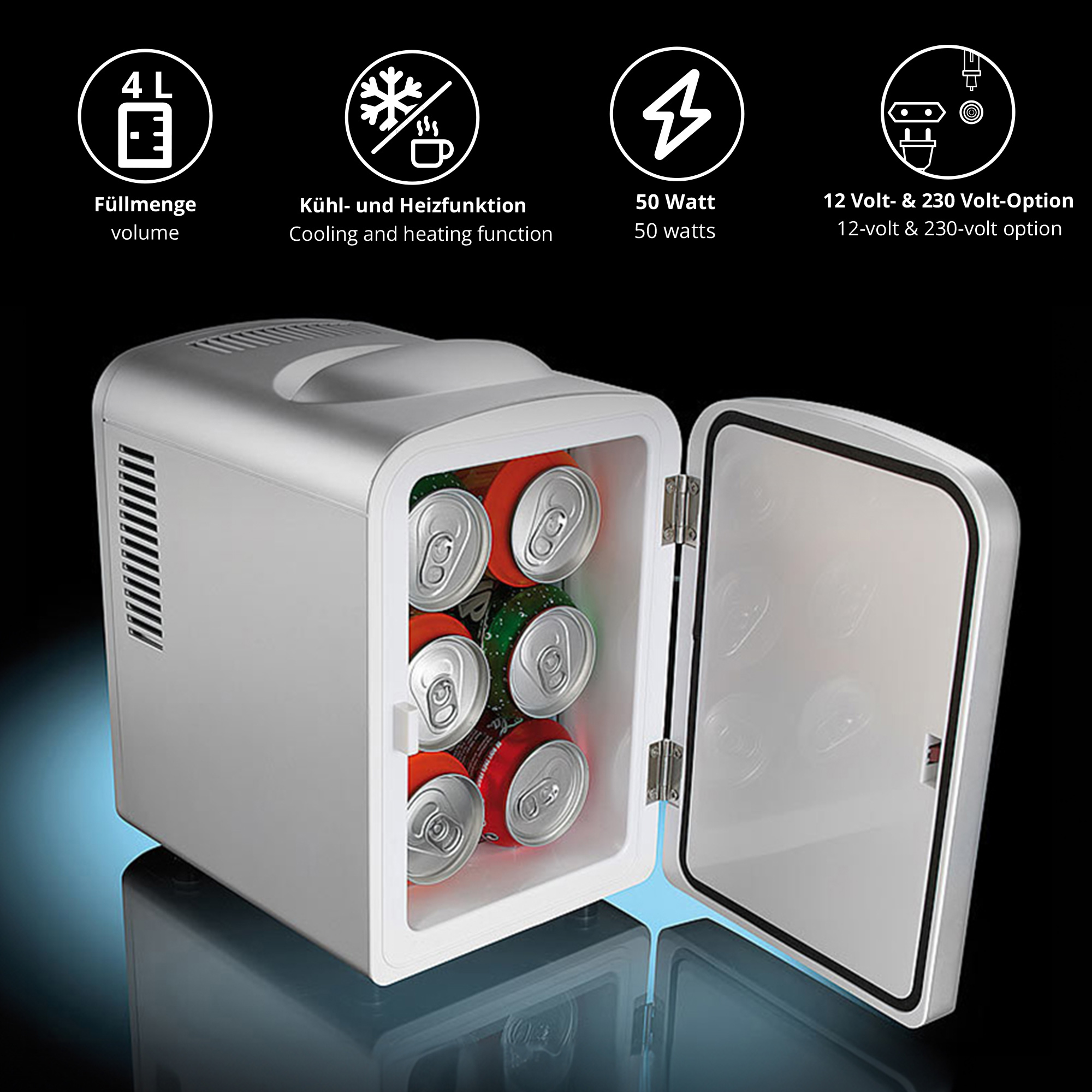 Mini Kühlschrank für 12/230 V Mini Kühlschrank für 12/230 V