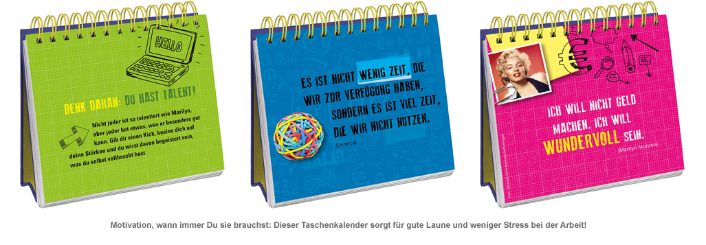 Schreibtischkalender - Stress lass nach 2939 - 1