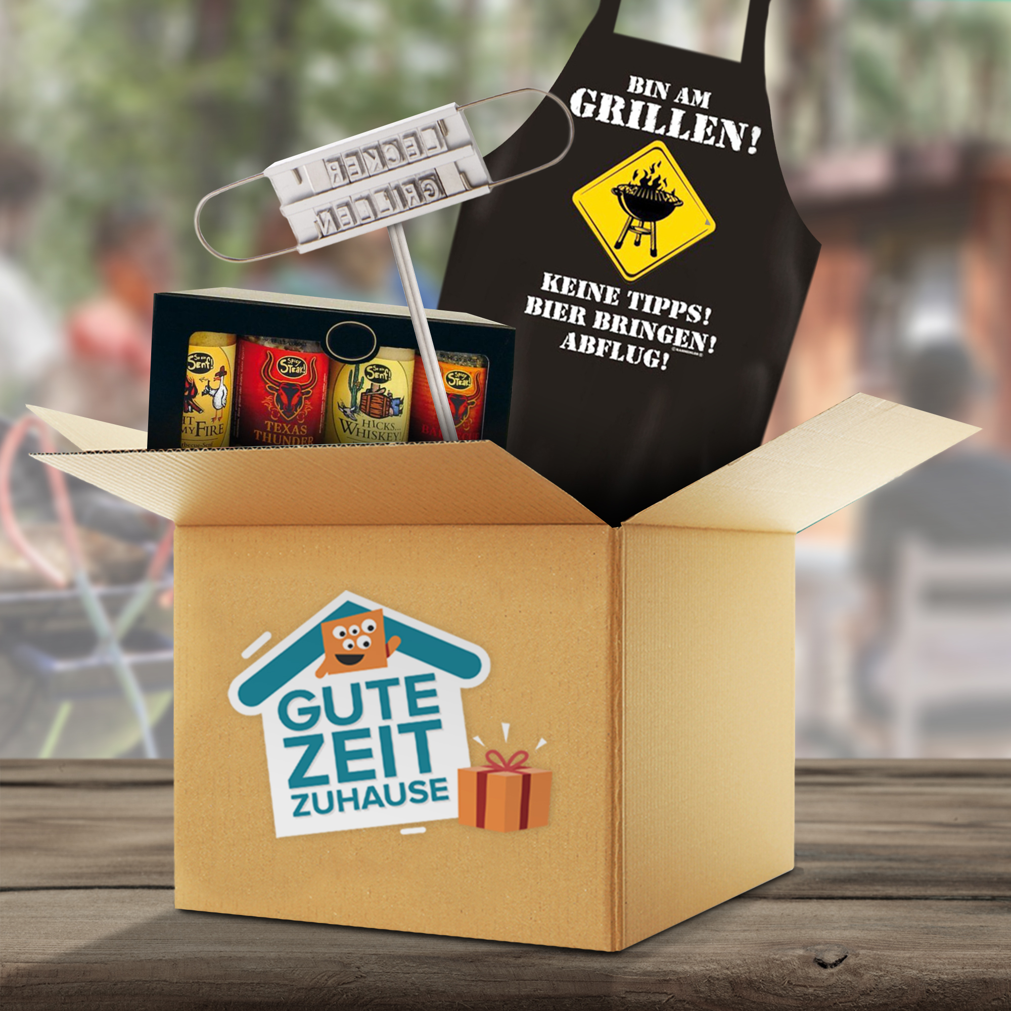 Gute Zeit Zuhause - Grill Box