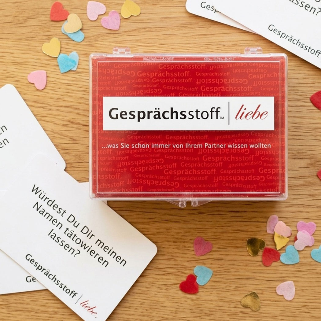 Gesprächsstoff Partyspiel - Liebe