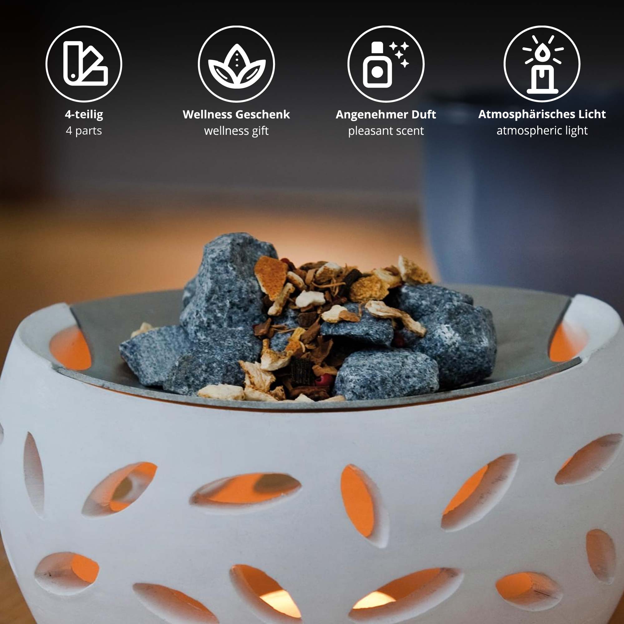 Vitalofen Set mit Duftmischung