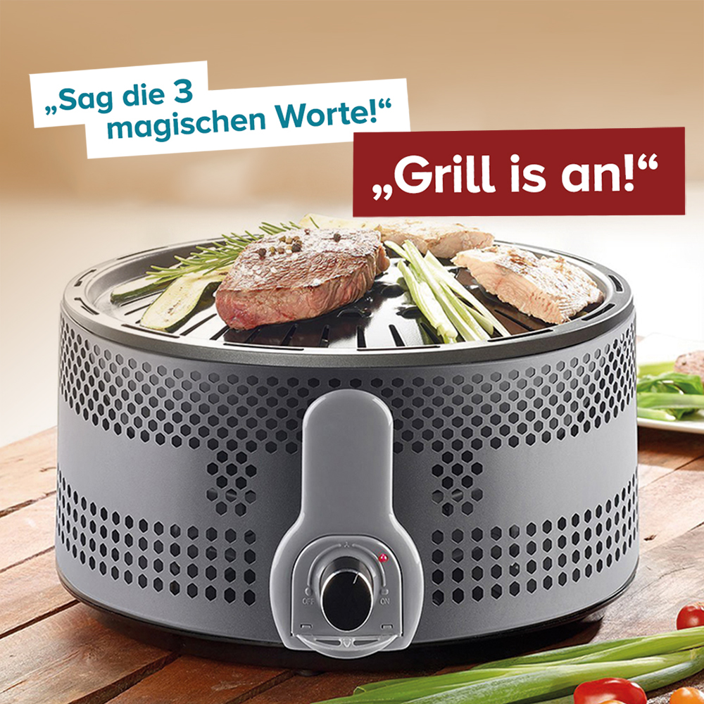 Holzkohle Tischgrill - Profi Version 2693 - 1